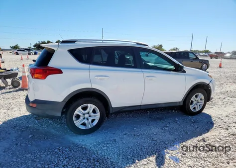 2014 Toyota Rav4 Le z USA, uszkodzony, nr VIN 2T3ZFREV2EW097607